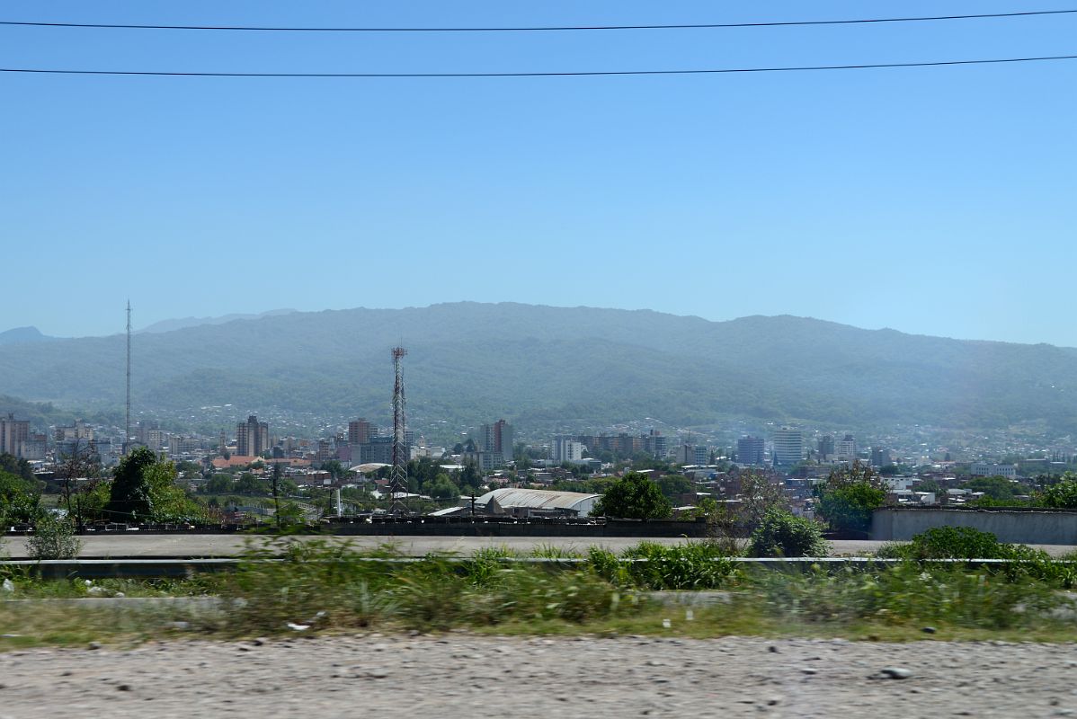 07 Driving By San Salvador de Jujuy On The Way From Salta To Purmamarca